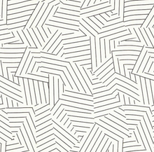 Deconstructed Stripe Pillow Cover in Black, Indoor Outdoor Pillows, Schumacher Textiles