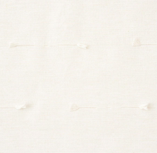 Teton Embroidered Pillow Cover in Snow, Schumacher Textiles