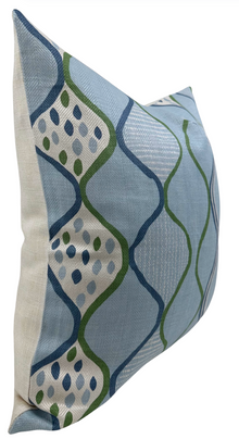 Baltic Weave Pillow Cover in Blue, Peter Dunham Textiles