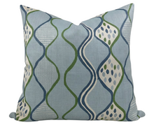 Baltic Weave Pillow Cover in Blue, Peter Dunham Textiles