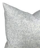 ETCH Pillow Cover in Dove Grey