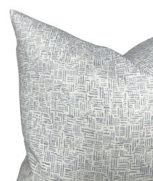 ETCH Pillow Cover in Dove Grey
