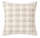 Boro Woven Pillow Cover in Natural, Schumacher Textiles