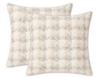 Boro Woven Pillow Cover in Natural, Schumacher Textiles