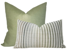 Pharos Pillow Cover in Green, Designer Pillows