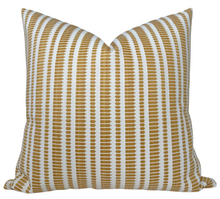 Oyo Pillow Cover in Mustard Yellow, Designer Pillows