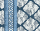Austin Pillow Cover in Navy Blue, Thibaut Pillows