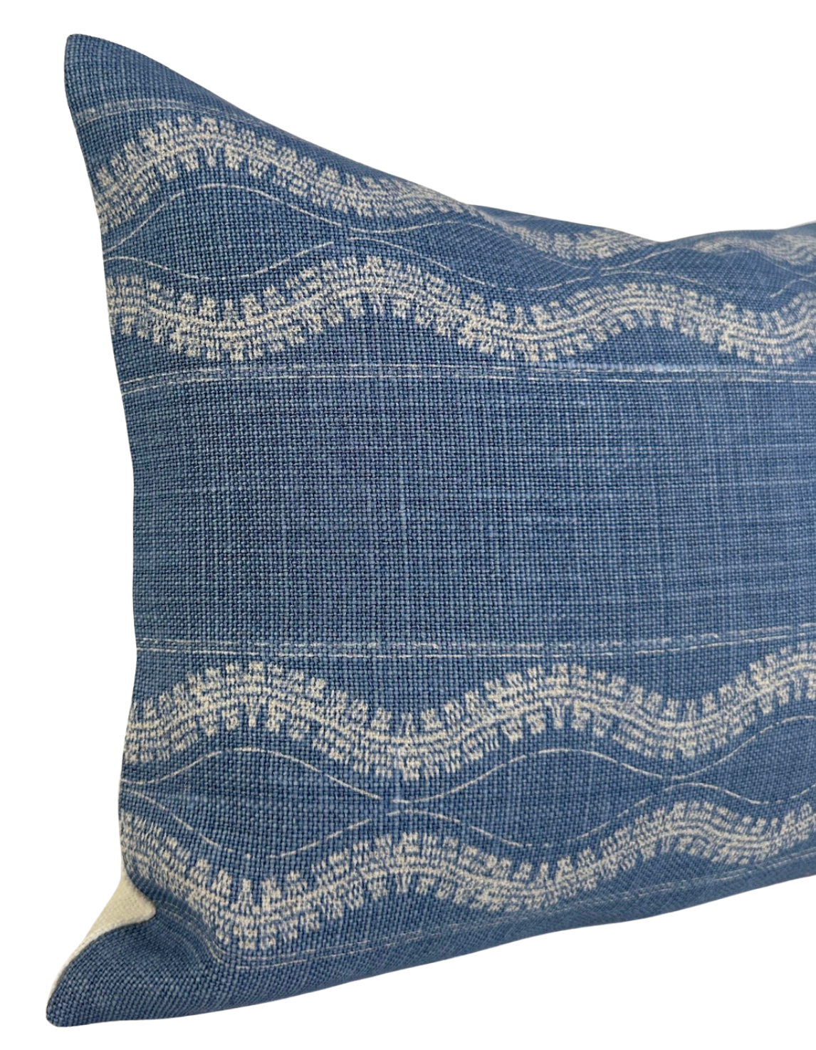 Zanzibar Pillow Cover in Indigo, Peter Dunham Textiles