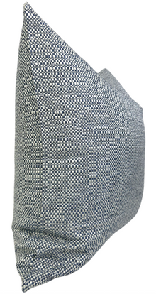 Harbor Weave Pillow Cover in Indigo, Indoor Outdoor Pillows