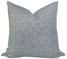 Harbor Weave Pillow Cover in Indigo, Indoor Outdoor Pillows