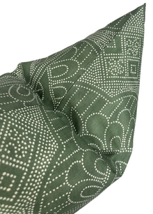 Ready to Ship, 20x20 Medinas Pillow Cover in Green, Thibaut Pillows