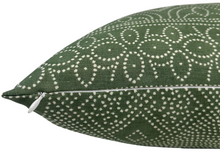 Ready to Ship, 20x20 Medinas Pillow Cover in Green, Thibaut Pillows