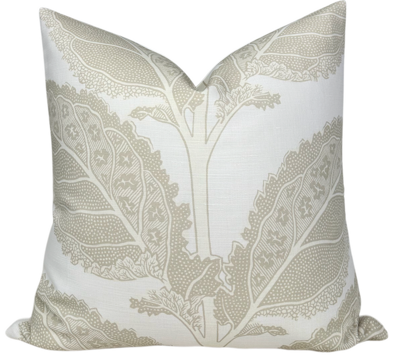 Lacinato Pillow Cover in Birch Ivory, Thibaut Pillows