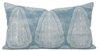 Ready to Ship, 14x36, Artemis Distressed Pillow Cover in Blue