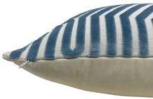 Vanderbilt Velvet Pillow Cover in Marine, Schumacher Textiles