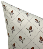 Holden Hand Pillow Cover in Cream, Schumacher Textiles