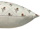 Holden Hand Pillow Cover in Cream, Schumacher Textiles