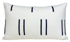 Oaxaca Linen Pillow Cover in Navy, Schumacher Textiles