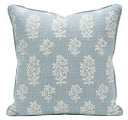 Asha Pillow Cover in Sky Blue, Peter Dunham Textiles