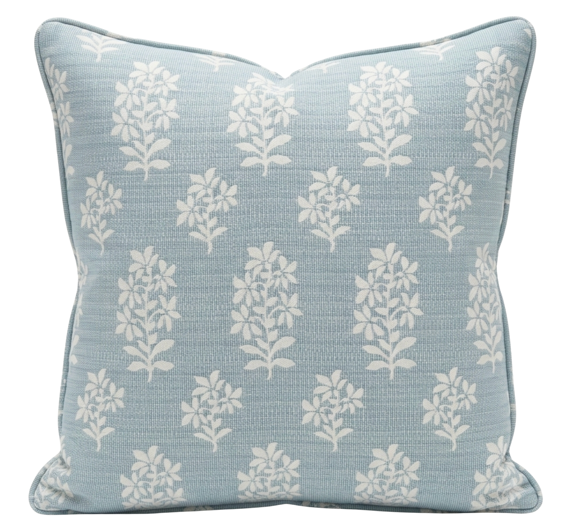 Asha Pillow Cover in Sky Blue, Peter Dunham Textiles