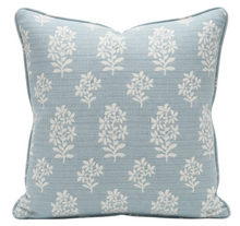 Asha Pillow Cover in Sky Blue, Peter Dunham Textiles