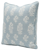 Asha Pillow Cover in Sky Blue, Peter Dunham Textiles