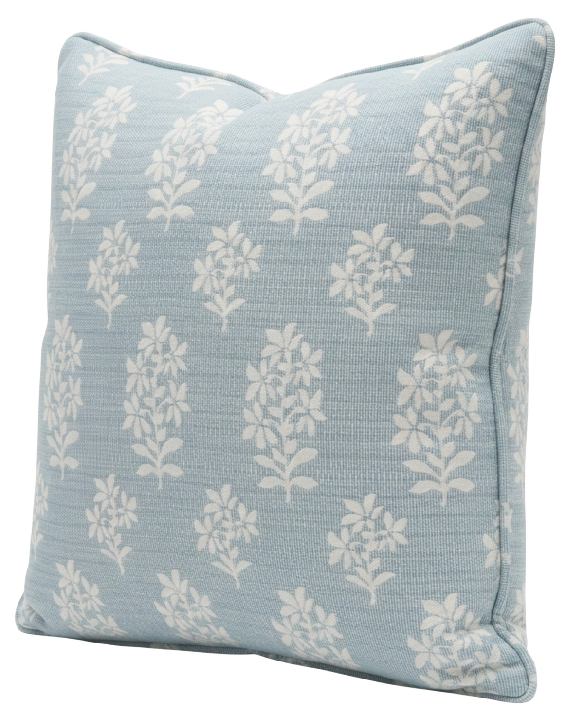 Asha Pillow Cover in Sky Blue, Peter Dunham Textiles
