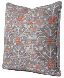 Koty Pillow Cover in Grey, Designer Pillows