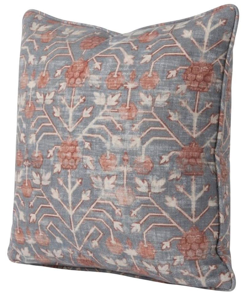 Koty Pillow Cover in Grey, Designer Pillows