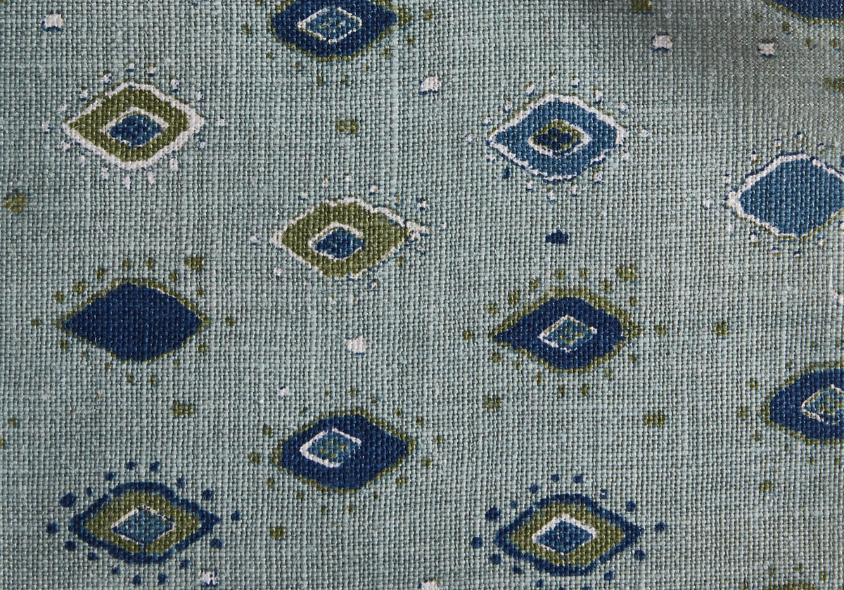 Oona Pillow Cover in Ocean Indigo, Peter Dunham Textiles