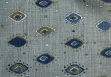 Oona Pillow Cover in Ocean Indigo, Peter Dunham Textiles