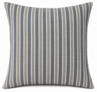Amida Pillow Cover in Indigo On Natural, Peter Dunham Textiles