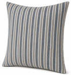 Amida Pillow Cover in Indigo On Natural, Peter Dunham Textiles