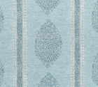 Chappana floral pillow cover showing ivory linen back and invisible zipper