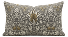 Snakeshead Pillow Cover in Grey Gold