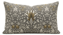 Snakeshead Pillow Cover in Grey Gold