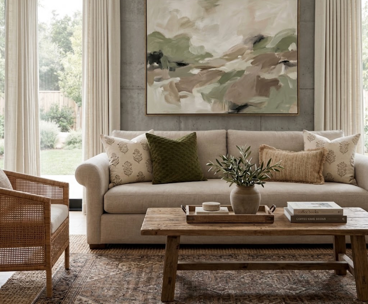 Marlow Cut Velvet Pillow Cover in Moss