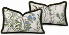 12x20, Katsura Floral Pillow Cover in Lavender Natural