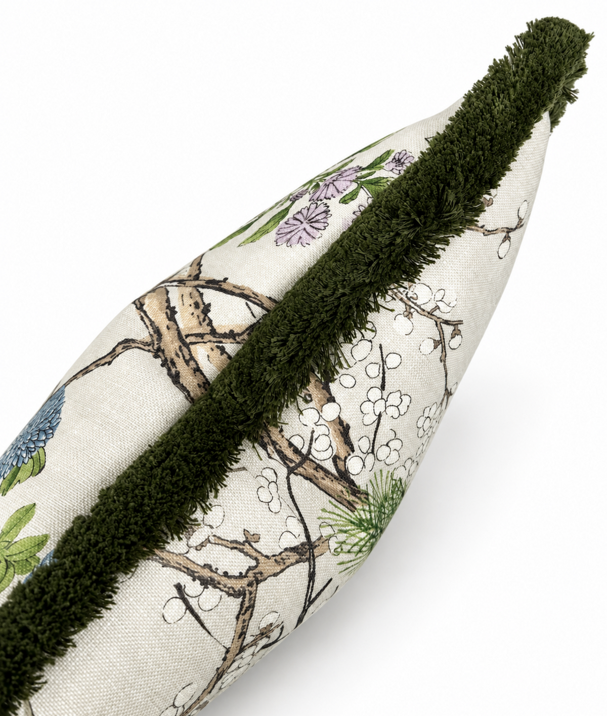 12x20, Katsura Floral Pillow Cover in Lavender Natural