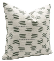 Willow Way woven indoor outdoor pillow cover in Spruce, Perennials Textiles, photo 2