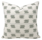 Willow Way woven pillow cover in Spruce, Perennials Textiles, front view