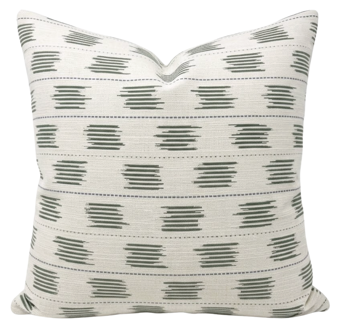 Willow Way woven pillow cover in Spruce, Perennials Textiles, front view