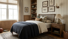 Heritage Plaid Pillow Cover in Sage Natural, woven cotton plaid detail