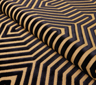 Vanderbilt Velvet Pillow Cover in Tortoise, close-up of velvet