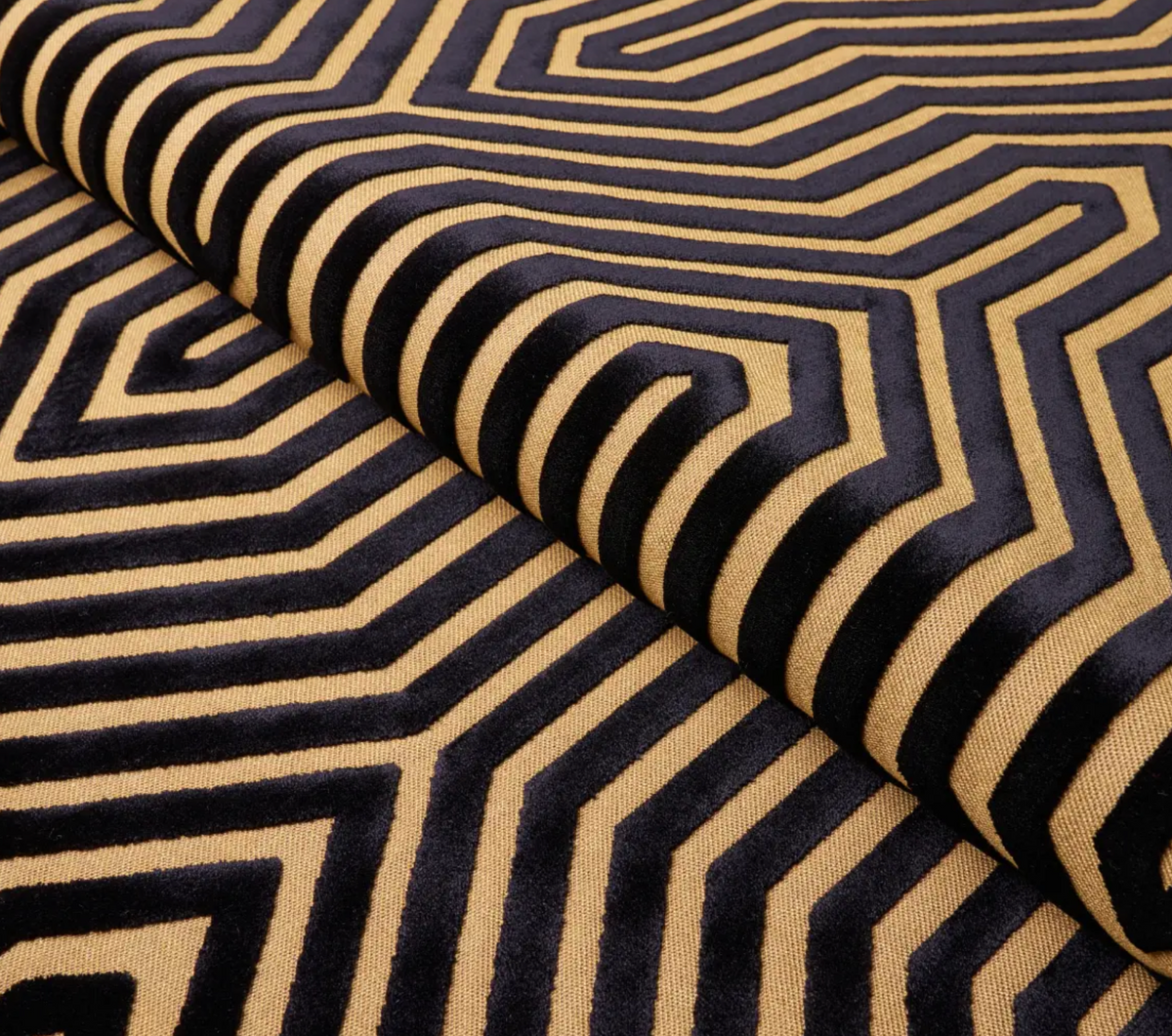 Vanderbilt Velvet Pillow Cover in Tortoise, close-up of velvet