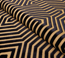Vanderbilt Velvet Pillow Cover in Tortoise, close-up of velvet