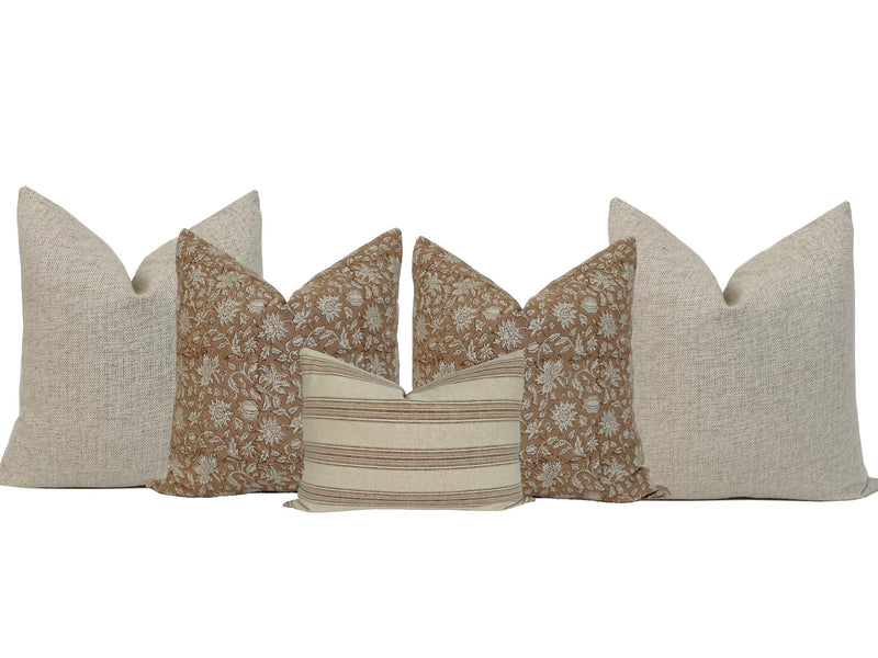 Sierra Pillow Set | 5 Pillow Covers