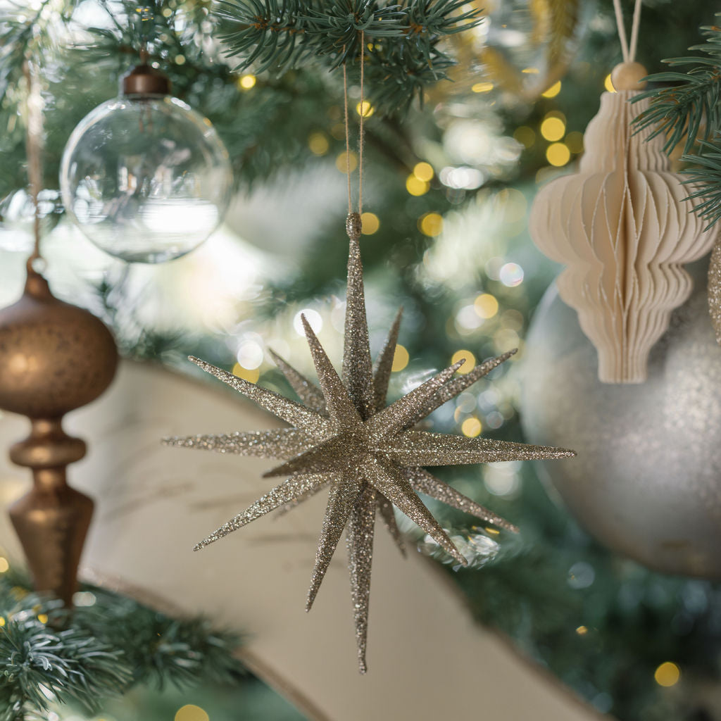 Classic glass ornaments for festive and modern décor