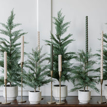 Indoor artificial cedar plant for home decoration
