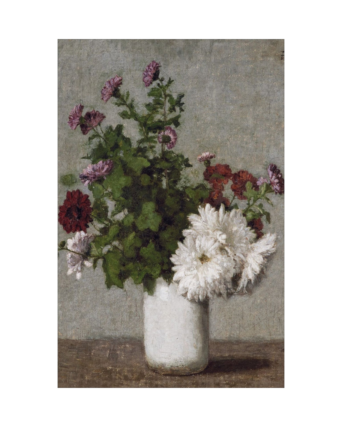 Still Life Autumn Flowers